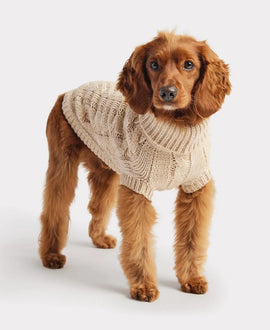 Gf Pet Chalet Sweater Oatmeal