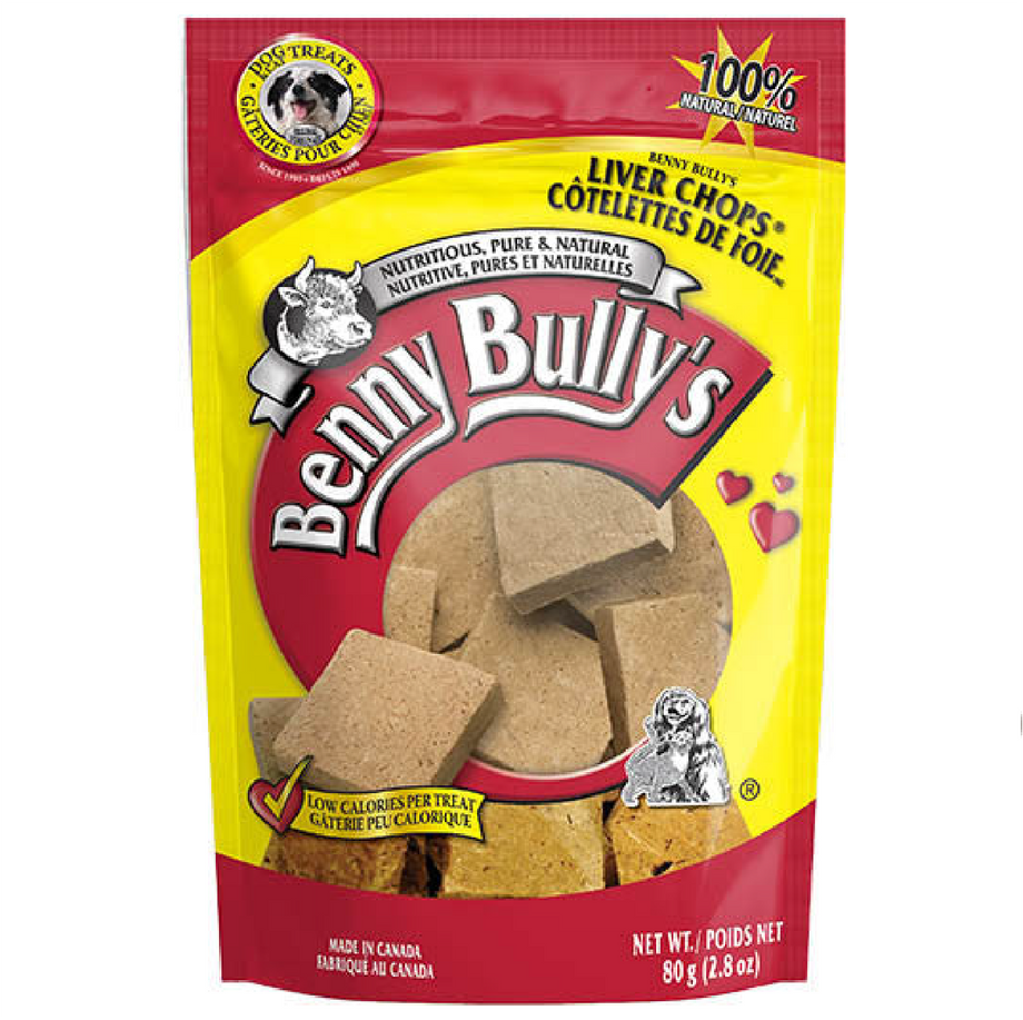 Benny Bully s Dog Treats Original Liver Chops