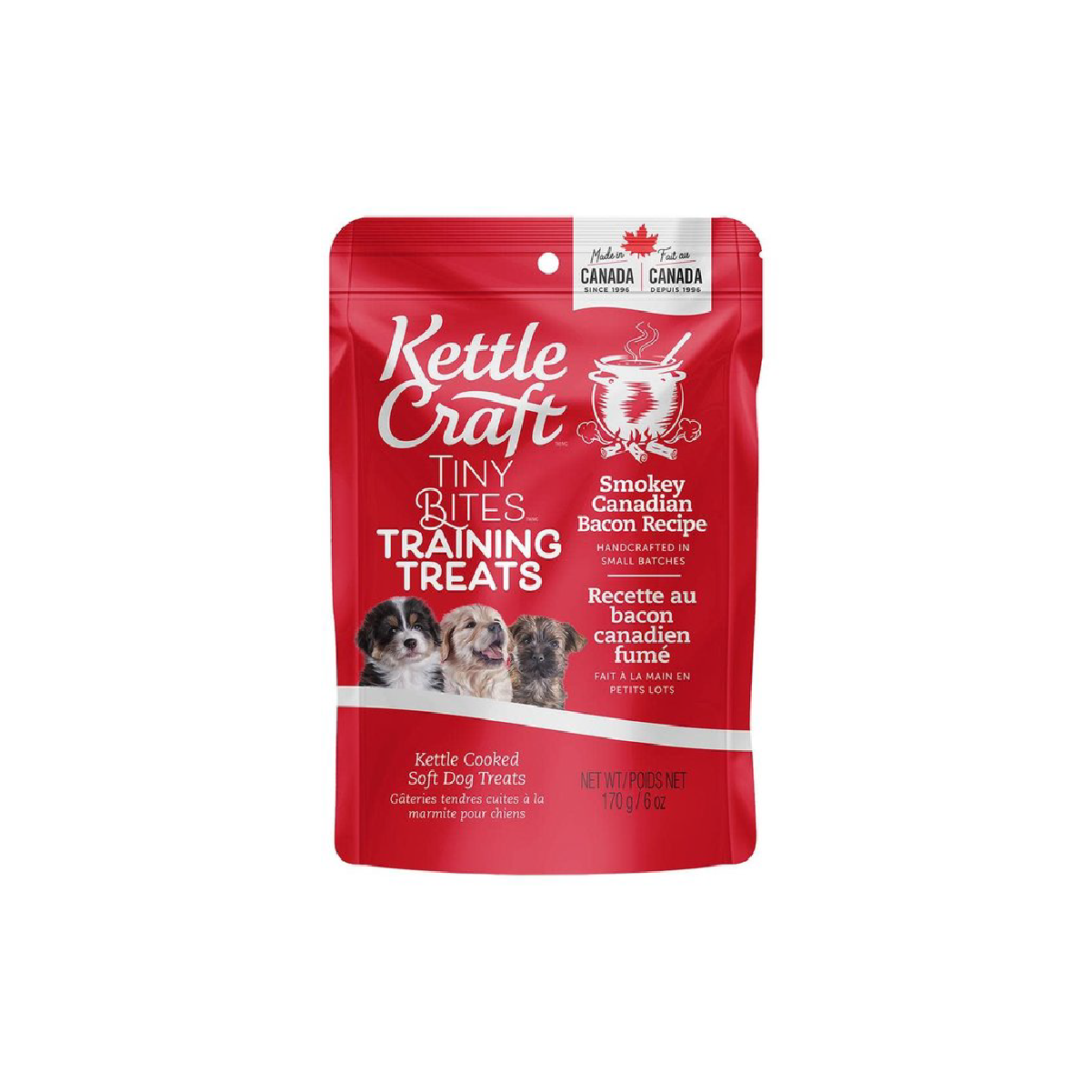Kettle Craft Tiny Training Bites - Smokey Canadian Bacon – Terrible Toby's  Pet Supply Depot